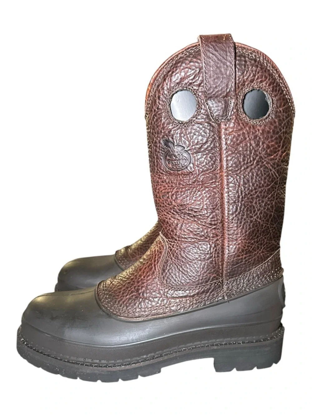Georgia Muddog Brown Waterproof Steel Toe Work Boot NWOT - Picture 9 of 12